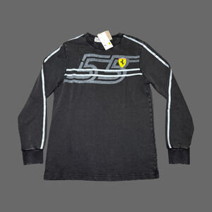 Puma Scuderia Ferrari Desert Sun Crewneck Faded Men's Size L NWT 631325-01